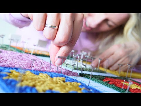 How to BLOCK Granny Squares | The ULTIMATE Blocking Tutorial