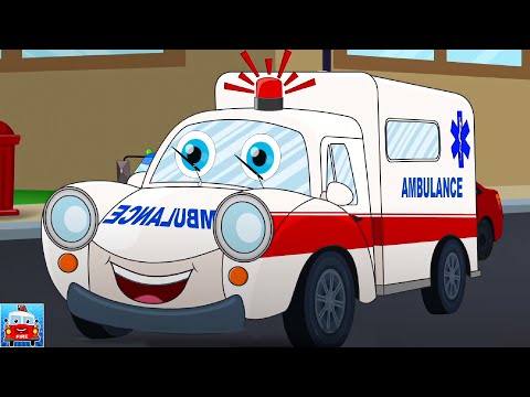 Ambulance Song for Kindergarten Kids by Ralph and Rocky Cars