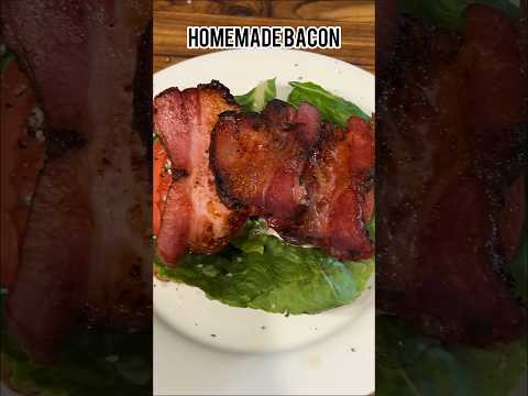 How to make homemade smoked bacon #smokedpork #food #bacon