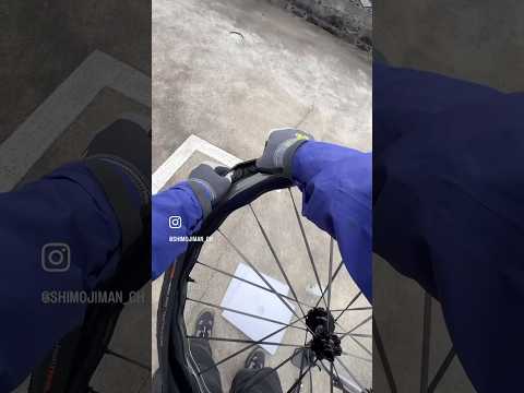 チューブレスタイヤを取り付ける #cycling #shorts #asmr