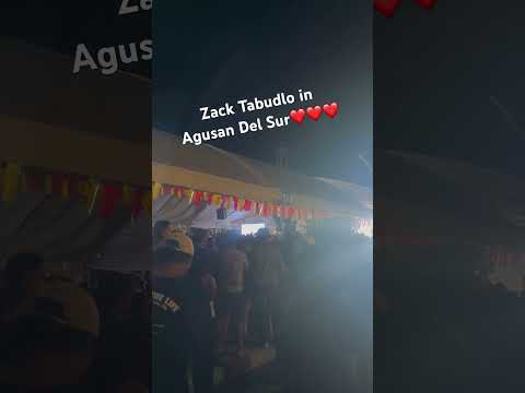 ZACK TABUDLO IN NALIYAGAN FESTIVAL AGUSAN DEL SUR I AMAZING VOICE I IDOL OPM @ZackTabudloOfficial