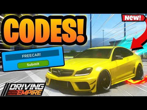 💰[NEW] DRIVING EMPIRE UPDATE CODES JULY 2022 | NEW CODES FOR ROBLOX DRIVING EMPIRE!💰