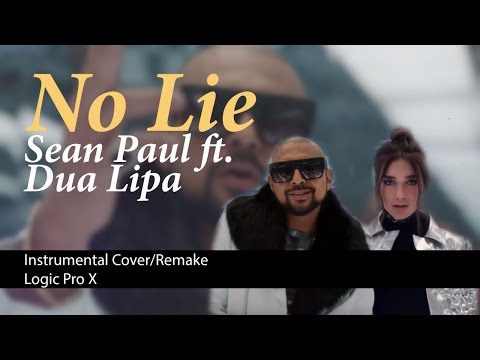 Sean Paul No Lie ft. Dua Lipa Instrumental (Logic Pro X Remake/Cover)