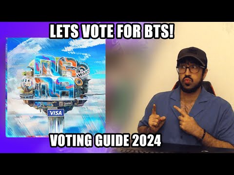 BTS VOTING GUIDE 2024! MAMA, MTV, JUPITER