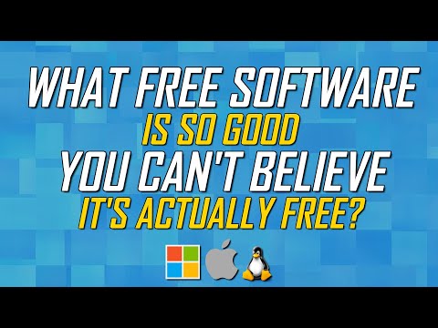 What Free Software Is So Good You Can't Believe It's Actually Free?