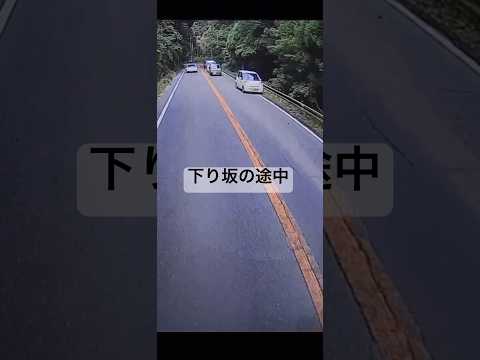 そんなとこで電話するんじゃない、よほど急用なのか？　ドラレコ映像　#トレーラー #トラック #ドラレコ #警察 #automobile #trailer #truck