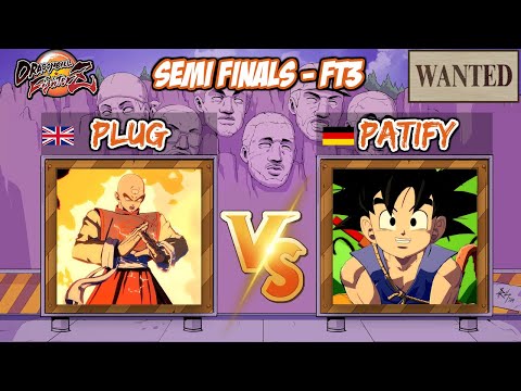 NO NAPPA? plug vs patify FT3 - WANTED DBFZ Semi finals