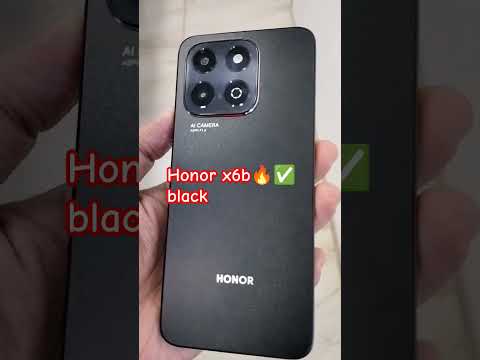 Honorx6b🔥✅black.#smartphone #honor #unboxing #technology #tech #highlights