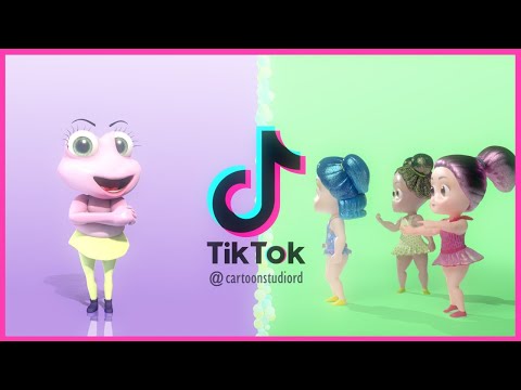 TikTok Challenge - El baile del Sapito Vs Bebe Tiburón - Videos de TikTok para niños