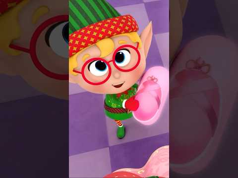 Magic Christmas Nutcracker Dance✨ Ballerina Jill! #christmas #kids #shorts