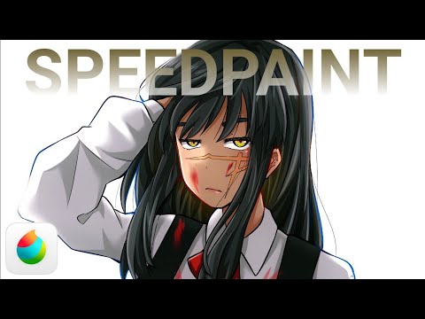 [SPEEDPAINT] Yoru War Devil - Chainsaw Man (MEDIBANGPAINT)