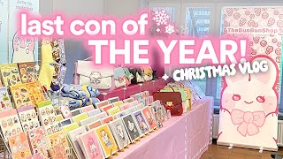 Attending my first LOCAL Convention! Spoiler: it was wholesome! ♡ Artist Christmas Vlog