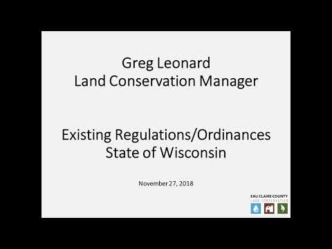 ECC Ag Ordinance Review Special Committee - State Overview 11.27.18