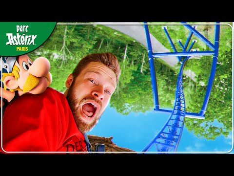 WE RODE EVERY ROLLER COASTER AT PARC ASTERIX! 🤯