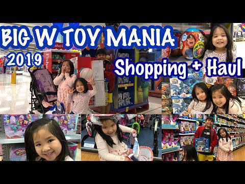 BIG W TOY MANIA 2019 | SHOPPING AND HAUL