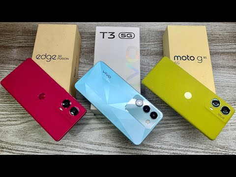 Moto Edge 50 Fusion 5g vs Moto G85 5g vs Vivo T3 5g - Flipkart sale discount 🔥| Best Amoled Display