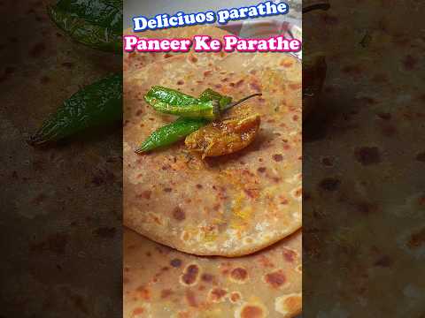 Delicious paneer ke parathe😋🤤😍 #paneerparatha #paratha #paneerrecipe #shorts #ytshorts #msdrasoi