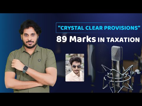 89 IN TAX | CA INTER | SEPT 2024 RESULT | CONCEPTUAL CLARITY