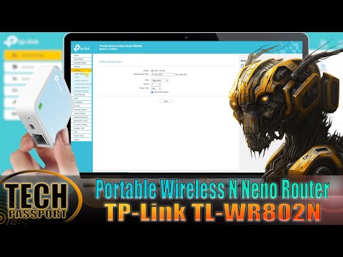 TP-Link TL-WR802n Portable Wireless N Nano Router Setup & Configuration | Mastering TL-WR802n Router