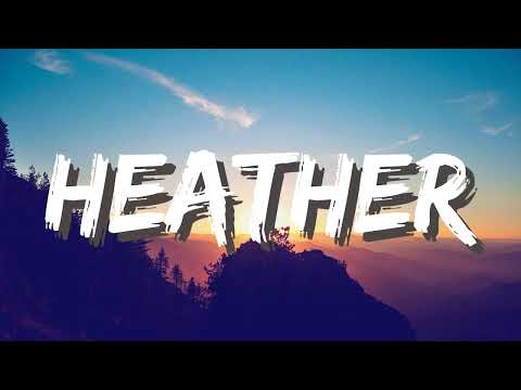 Conan Gray - Heather (Lyrics)