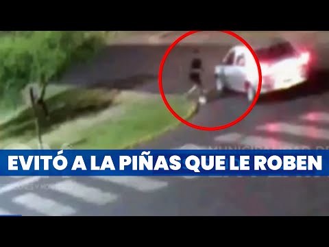 LUCHADOR DE MMA SE DEFENDIÓ A LA PIÑAS DE UN ROBO