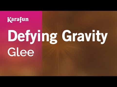 Defying Gravity - Glee | Karaoke Version | KaraFun