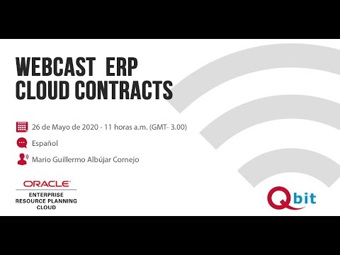 Qbit | Webcast ERP Cloud Mayo 2020