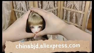 BJD doll unboxing vide second bullet