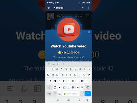 x empire 16 september youtube video code |  musk empire daily combo today all episodes episode 42