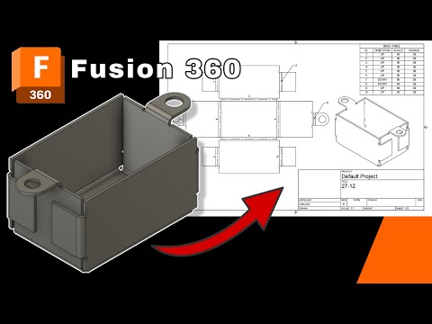 How to Create Manufacturing Drawings in Fusion 360