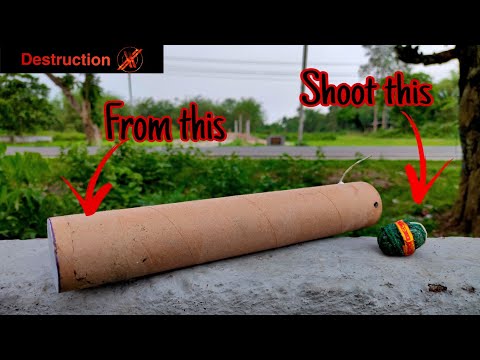 How to make a SKY SHOT at home . Homemade firework .