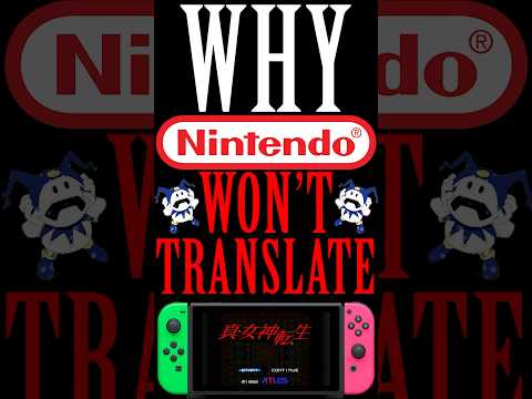 Why Nintendo REFUSES To Translate Switch Online Games