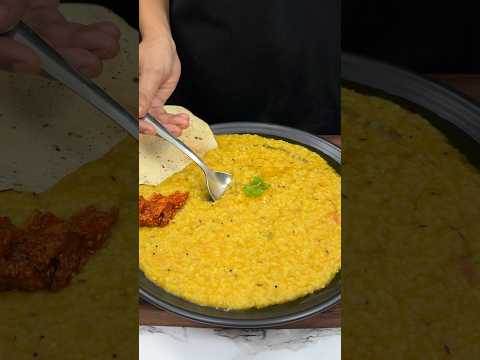 Restaurant Style Dal Khichdi ASMR Cooking || #shorts #khichdi #asmr #indianasmrworld #food #cooking