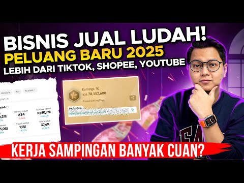 BISNIS JUAL LUDAH PELUANG BARU 2025, LEBIH BAGUS DARI TIKTOK, SHOPEE & YOUTUBE! PELUANG / PENIPUAN?