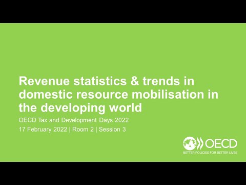 OECD Tax and Development Days 2022 (Day 2 Room 2 Session 3): Revenue Statistics