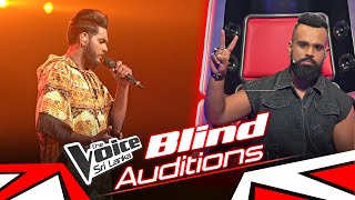 Tharindu Perera | Sinhayo (සිංහයෝ) | Blind Auditions | The Voice Sri Lanka