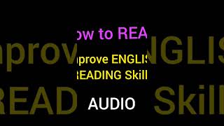 How to Read | Improve English Reading Skills #shorts #foryou #reading