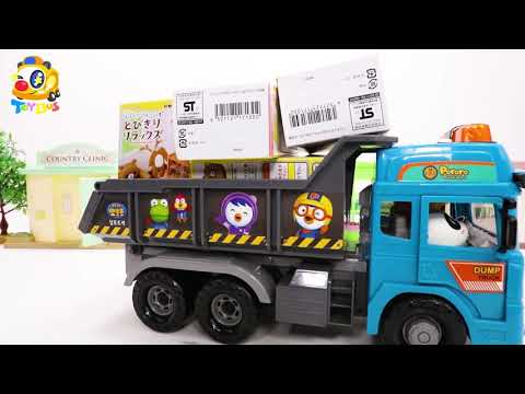 楽しいお引越し❤トイバス（ToyBus) キッズ おもちゃアニメ