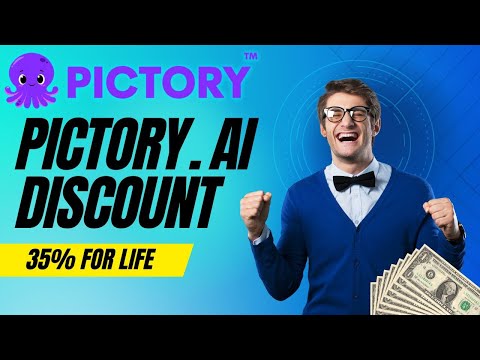 Pictory Ai Discount Code: Evergreen Coupon 35% as Pictory VIP Affiliate