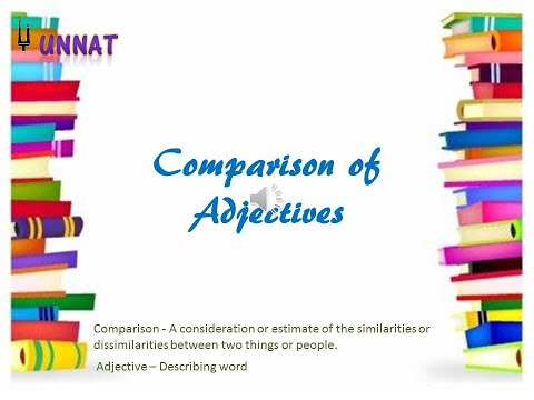 Comparison of Adjectives