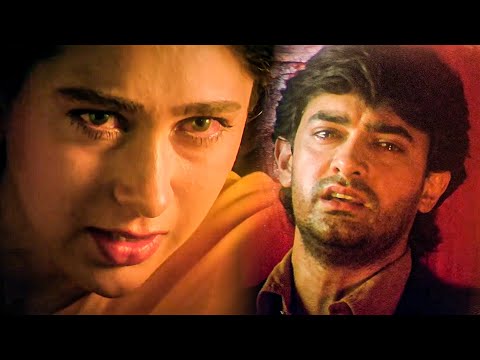 Pardesi Pardesi (Sad) | Aamir & Karisma | Raja Hindustani | Suresh Wadkar & Bela | 90's Hindi Song