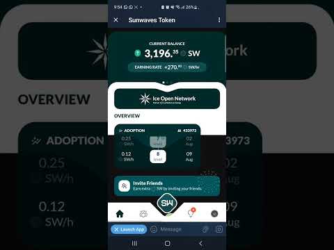 Sunwaves Mining on Telegram || #sunwaves