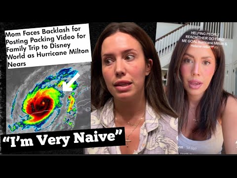 Naive Cecily Bauchmann Takes Family To Disney During Hurricane Milton