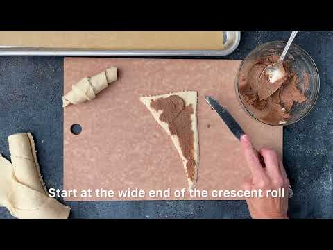 How to Make Crescent Roll Cinnamon Roll Ups