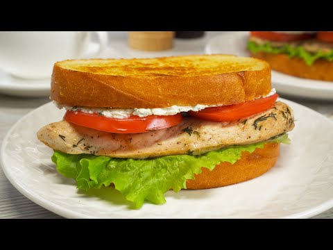 How to Make DILLY CHICKEN SANDWICH | Perfect PICNIC BRUNCH! Recipe by Always Yummy!