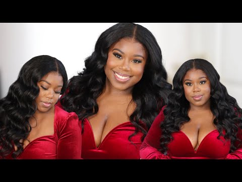 NEW 9x6 Glueless M-Cap Wig | Kinky Straight w/ Wand Curls | BGMGirl Hair