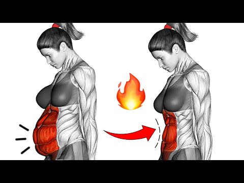 Best Hanging Belly Exercises 👙 30-MINUTE STANDING EXERCISE FOR FLAT STOMACH FOR WOMEN