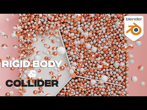 Blender Tutorial for Complete Beginners - Rigid body, Collision, Physics, Simulation