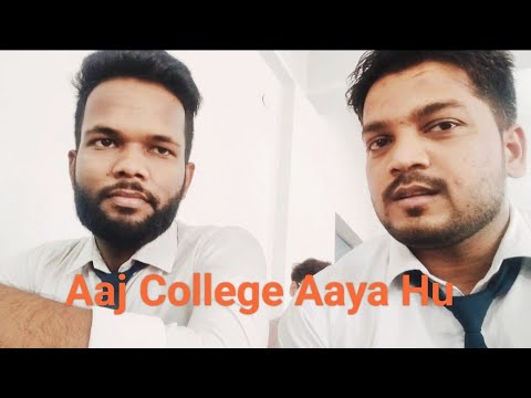 Aaj College Aaya Hu 🥰🥰 #youtube #collegelife #mit