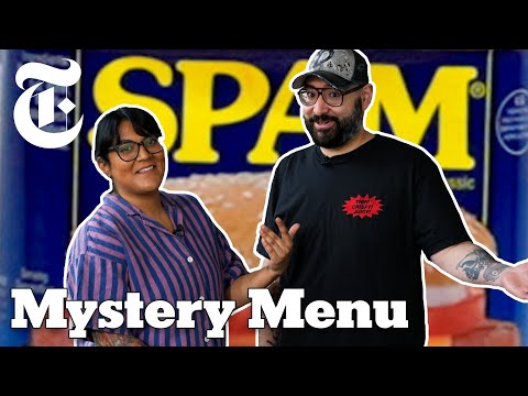 SPAM Thanksgiving! 2 Chefs Make Thanksgiving Dinner With Spam | Mystery Menu | NYT Cooking